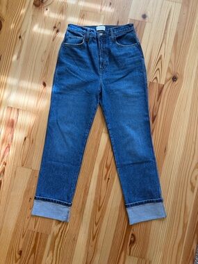 Favorite Daughter High-Rise Blue Jeans for Women, size 28